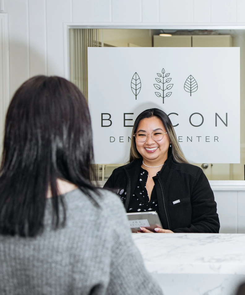 contact beacon dental center brookline