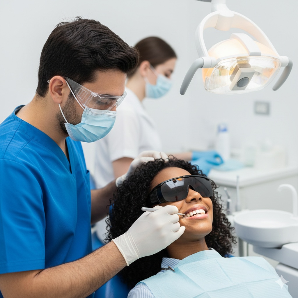 How Professional Whitening Works