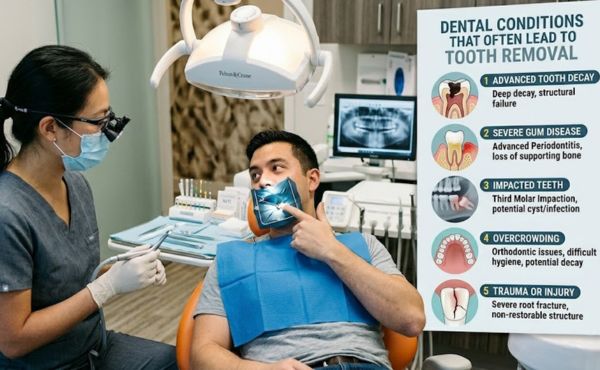 Dental Conditions That Often Lead to Tooth Removal